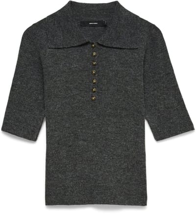 Vero Moda Marina 2/4 Poloneck Top Dames - Maat S