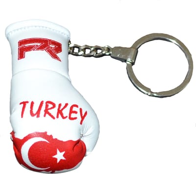 Punch Round Bokshandschoen Sleutelhanger Turkije