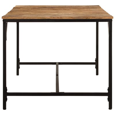 vidaXL - Eettafel - 180x90x75 - cm - massief - hout - ruw - mangohout