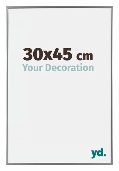 Your Decoration - Fotolijst 30x45 cm - Kunststof - Zilver Hoogglans - Evry