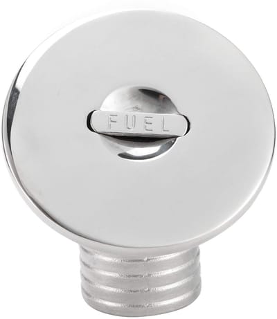 Dailygoods- Tankdekvuller 38 mm - Roestvrij Staal - Sleutelloos Ontwerp - Boot Water Dek Filler - Duurzaam - Corrosieweerstand - Bootdeksel