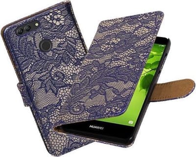 BestCases.nl Huawei nova 2 Lace booktype hoesje Blauw