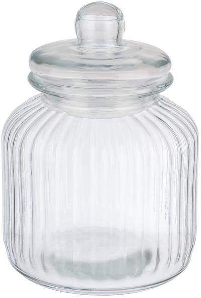 APS Voorraadpot - Bewaarpot - Glas - Ø 17 cm - Ø 9 cm - Vaatwasserbestendig - Breukvast
