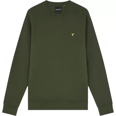Lyle & Scott Trui Olive - Maat L - Heren - Sweaters