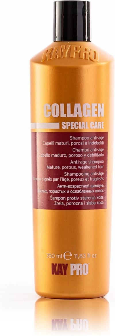 KayPro Collageen Shampoo 350 ml - Shampoo voor lang haar - Versterkt Rijp, Poreus en Verzwakt haar