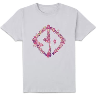 Scooby-Doo Floral Men's T-Shirt - White - S