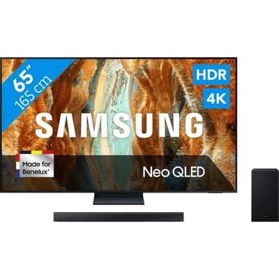 Samsung 65" Neo QLED QN73F 4K (2025) + Samsung HW-B750F (2025)