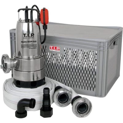 T.I.P. - Technische Industrie Produkte 30711 Maxima 350 I-PX DUO Dompelpomp voor vervuild water 20000 l/h 8 m
