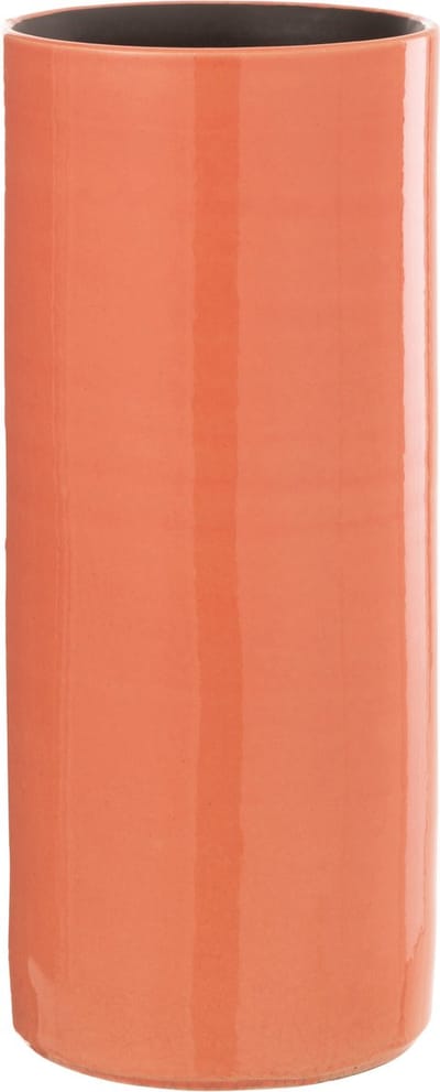 J-Line vaas Flek - keramiek - roze - small - 37 cm hoog