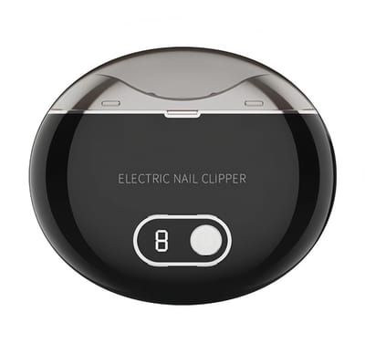 longziming -Professionele Elektrische Nagelknipper – Automatische Elektrische nagelknipper – Elektrische Nagelknipper voor Volwassenen – Geruisloos – 3 Snelheden – LCD-scherm – Veilig & Gebogen Bescherming – Snelle Type-C Oplading