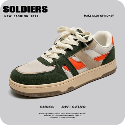 Nieuwe Laag uitgesneden Veterschoenen voor Heren Herfst en Winter Trendy Sneakers Ronde Neus Herenmode Casual Schoenen 44