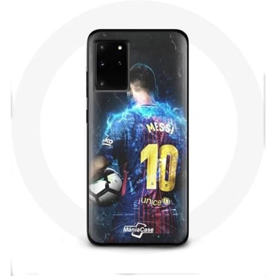 Coque pour Samsung Galaxy S11 Plus Lionel Messi Club de football de Barcelone FCB