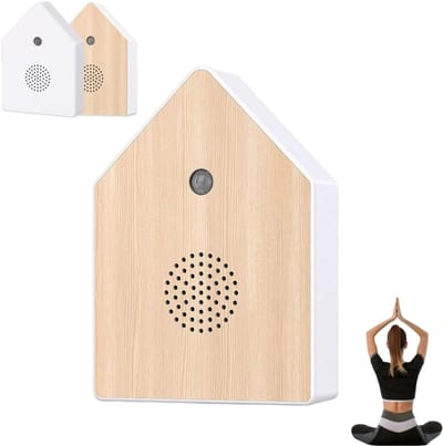 KZQ Bewegingsgeactiveerde Vogelgeluiden Machine Met Natuurgeluiden En Witte Ruis Voor Slaapondersteuning Binnendecoratie Tuin Sfeer SPA En Meditatieruimte