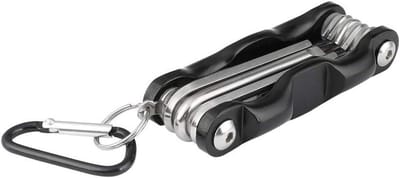 Opvouwbare Schroevendraaier Tool Kit - 8-delig Montagegereedschap - Fotografische Accessoires Monteren - Multifunctioneel Inklapbaar - 8 in 1 - Zwart