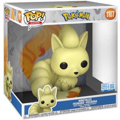 Pokémon Ninetales vinylfiguur 1107 Unisex Funko Pop! - Neutraal - Standard