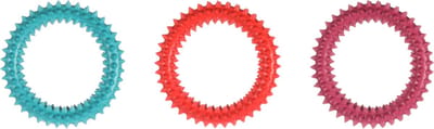 Flamingo Scrum - Speelgoed Honden - Hs Rubber Scrum Ring 15cm Assortiment - 1st - 136232 - 1st