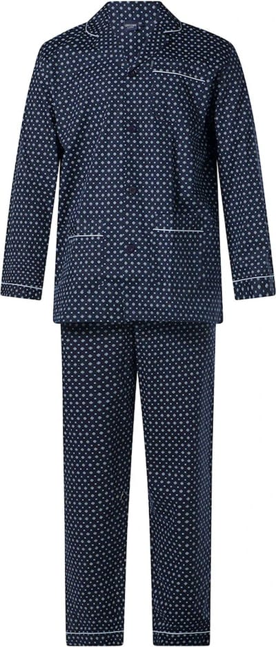 Gentlemen heren pyjama - poplin - maat 62 - Screen - marine