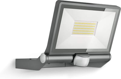 Krachtige LED Dijklamp met IR Sensor - 180° Registratiehoek, 12M Bereik, Aluminium, IP44