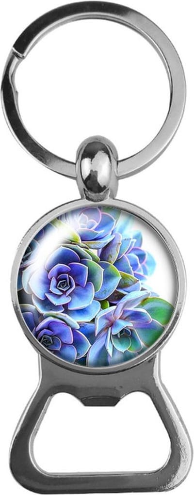 Bieropener Glas - Bloemen
