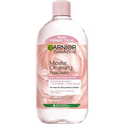 Garnier Micellar Rose Water Dull &amp; Tired &amp; Sensitive Skin 700 ml