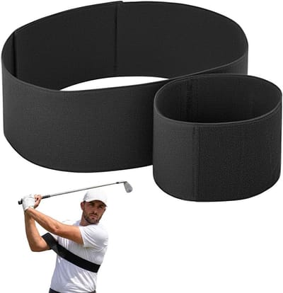 Golf Swing Trainingshulp voor Beginners - Elastische Correctieband voor Houding en Stabiliteit, Geschikt voor Mannen en Vrouwen, Ideaal voor Binnen en Buiten Gebruik