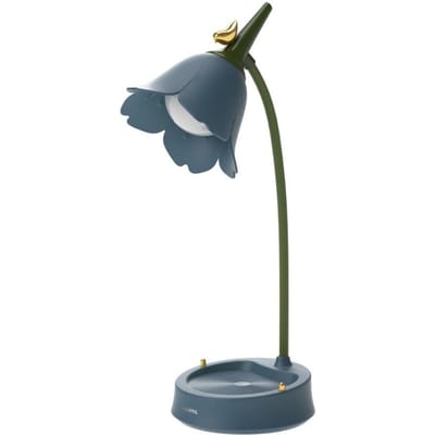 Bloemvorm LED-bureaulamp Studentenslaapkamer Kamerverlichting Touch-leeslamp Oogbescherming Multifunctionele lamp Tafellamp