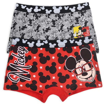 Disney Mickey Boxershorts - 6-8 jaar - Ondergoed - Onderbroek - 2 stuks - Voor kinderen - Mickey uitvoering