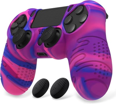 Beschermhoes en Controller Grips voor PS4 Controller - Antislip Siliconen Skin