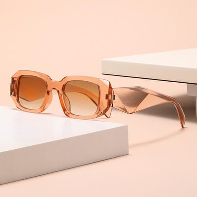 Nieuwe Luxe Zonnebrillen voor Dames Heren Designer Merk Vierkant Stijlvol Trend UV400 Bescherming Brillen