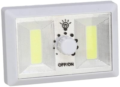 Gerimport Kastlampen - met dimmer - LED lampen - wit - 11 x 7.5 cm