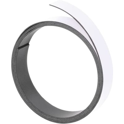 Franken Magnetische tape Afmetingen 10mmx1m Wit