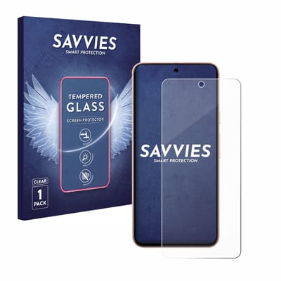 Savvies - Glas Screenprotector voor Google Pixel 8 - Gehard Beschermglas 9H