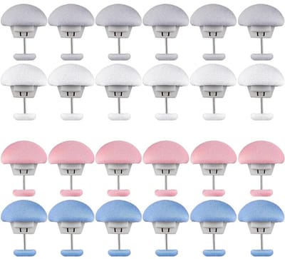 Dailygoods- Dekbedovertrekclips 24 Stuks - Bevestigingsclips - Beddengoed - Kleding - Gordijnen - Handig in Gebruik