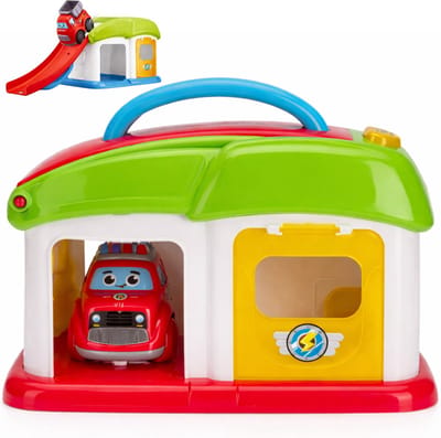 Lomera Speelgoed Garage - Garage Speelset - Autogarage Speelgoed - Speelgoed Autogarage - Auto Garage Speelgoed - Speelgoed Garage met Auto - Speelgoedgarage - Speelgoed Garage Kinderen - Speelgoed Garage Vanaf 3 Jaar
