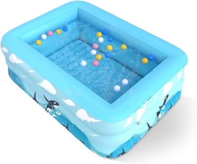DailySupplies® Kinderzwembad met Glijbaan - Glijbaan - Speelzwembad