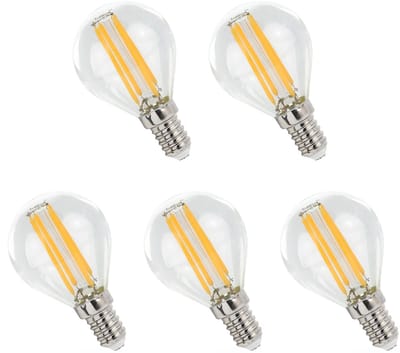 Spectrum LED Lamp E14 4W 230V - 510 Lumen - 4000K Neutraal wit - Natuurlijk licht - Energiezuinig - 5 stuks