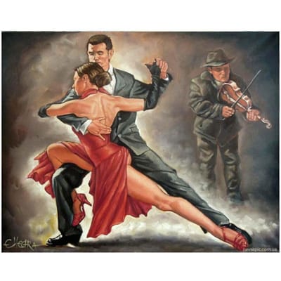 Diamond Schilderen Cross Stitch Danser Latin Dance Diamond Borduren Handwerken Klassieke Stijl Home decor cadeau 20X30CM beige