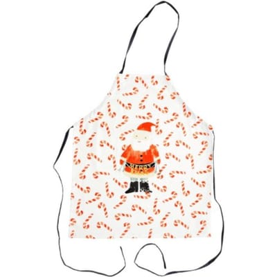 Rice kerst keukenschort voor kinderen - santa print