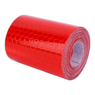 Dailygoods- Reflecterende Tape Hoge Intensiteit - Zelfklevend - Waarschuwingstape - Vrachtwagens/Auto's - 5 cm Breed - 5 Kleuren Keuze