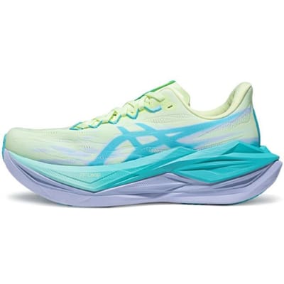 Asics Superblast 3 Comfortabele Pasvorm Schokabsorberend Ademend Ondersteunend Veerkrachtig Hardloopschoenen Unisex sneaker Groen Blauw 1013A177-750 37.5 blue