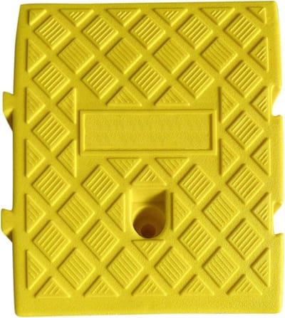 Draagbare lichtgewicht Curb Ramps | Rubber Kerb Ramps | Heavy Duty drempelhellingen voor rolstoelen, auto's voertuigen, Caravan, Scooter wielen, Skateboard, Motorfiets, Gehandicapte stoel & hond