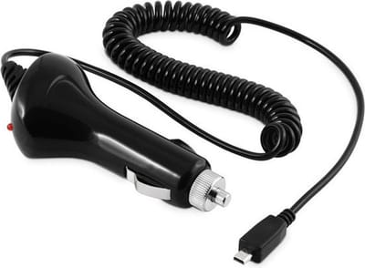 Doro Micro USB Car Charger - Zwart