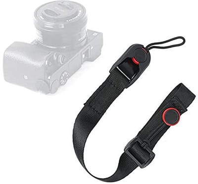 Comfortabele Camera Strap Polsband Handriem voor Spiegelloze en DSLR Camera's