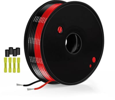 Flexibele Siliconen Elektrische Draad 10AWG 6 Meter Rood Zwart Laagste Weerstand