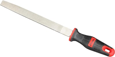 Diamant Vijl - Metaalvijl - Materiaal Bewerken - Klasse II Diamant - 20 cm - Rood Zwart