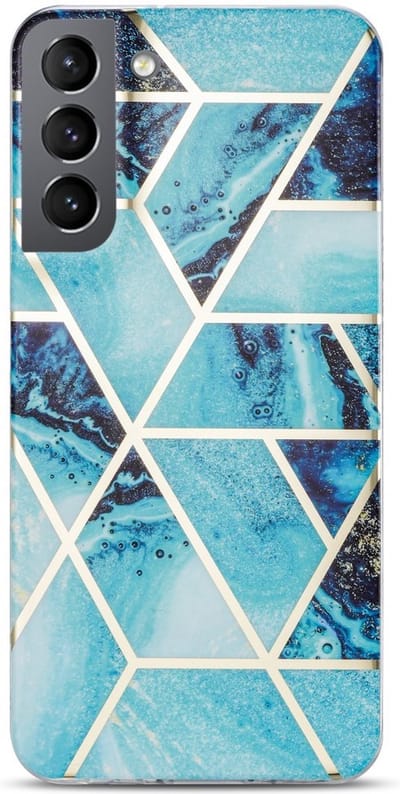 Coverup Hoesje - Geschikt voor Samsung Galaxy S23 Plus Hoesje - Coverup Marble Design TPU Back Cover - Groen