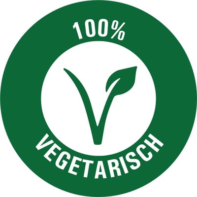 Vegetarisch sticker op rol 20 mm - 1150 per rol