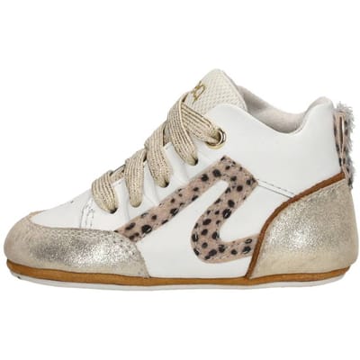 KEQ Meisjes Baby schoentjes Meisjes Baby schoentjes - Goudkleur - Maat 22