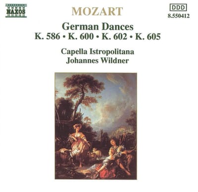Capella Istropolitana, Johannes Wildner - Mozart: German Dances (CD)