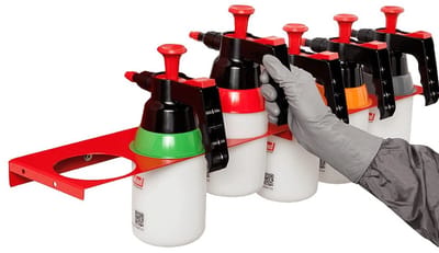 Wandhouder voor 6 COLAD Spraypomp verstuivers - per set